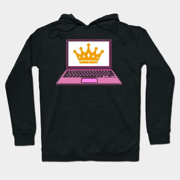 Programming Coding Girl Queen Hoodie by Shirtbubble